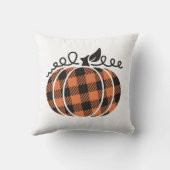 格子状かぼちゃ枕 クッション (裏面)