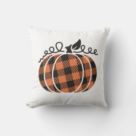 格子状かぼちゃ枕 クッション