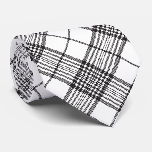 格子状のネックタイ ネクタイ (ロール)