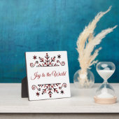 格子状の雪片 フォトプラーク (インサイチュ)