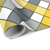 格子状の ラッピングペーパー (ロールコーナー)