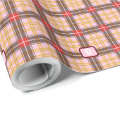 格子状エレガントの ラッピングペーパー (ロールコーナー)