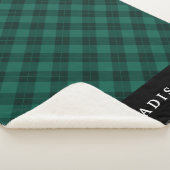 格子状エレガントの | Sherpaブランケパーソナライズされたット シェルパブランケット (3/4)