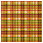 格子状カラフル模様 ファブリック (見本)