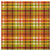 格子状カラフル模様 ファブリック (クローズアップ)