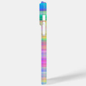 格子状カラフル模様 Case-Mate iPhoneケース (裏面 / 左)