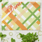 格子状キッチンタオル キッチンタオル (折り畳み)