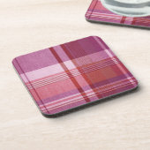 格子状コルクコースター コースター (左側)