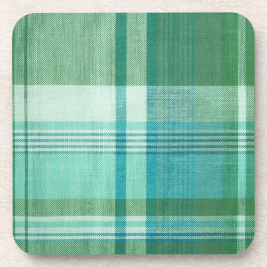 格子状コルクコースター コースター (正面)