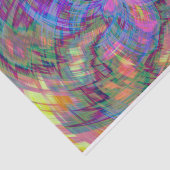 格子状サイケデリックティッシュペーパー 薄葉紙 (詳細)