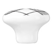 格子状セラミックノブ セラミックノブ (側面)