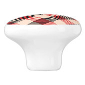 格子状セラミックノブ セラミックノブ (側面)