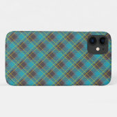 格子状タータンチェックブルーイエローグレートレンディー Case-Mate iPhoneケース (裏面(横))