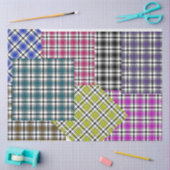 格子状ティッシュペーパーHAMbyWG 薄葉紙 (クラフト)