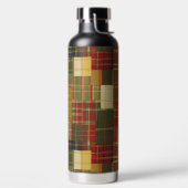 格子状パッチThermal ウォーターボトル (左面)