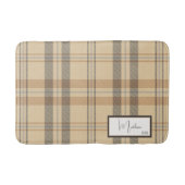 格子状モダンパーチメント風呂マット バスマット (正面)