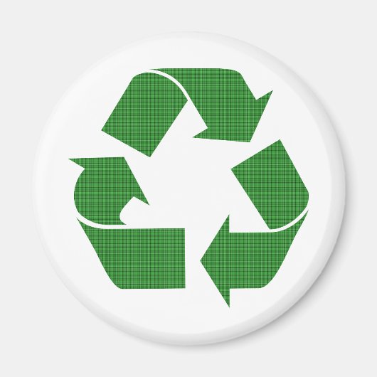 格子状リサイクル マグネット (正面)