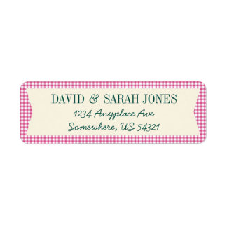 格子状歯肉チェック模様織物工芸品ラベル ラベル