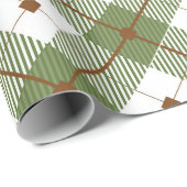 格子状素朴の ラッピングペーパー (ロールコーナー)