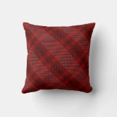 格子状素朴鹿 |スタイリッシュ休日枕 クッション (裏面)