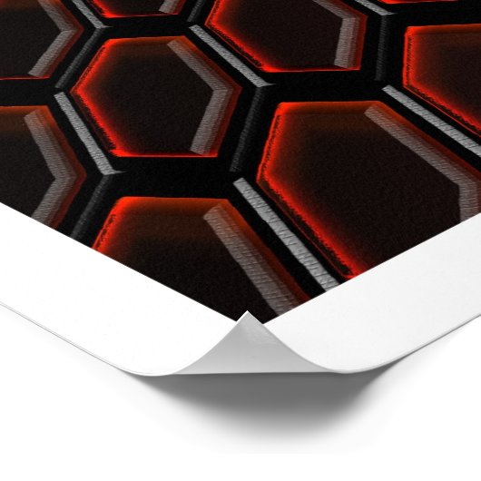 格子細工 ポスター (角)