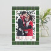 格子緑クラシック |休日の写真 シーズンカード (スタンド正面)