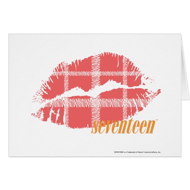 格子縞のピンク (正面横)