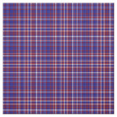 格子縞の布 – 赤い白と青42 ファブリック (見本)