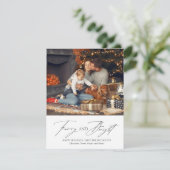 格子縞グリーンレッドフューリーとブライトペットホリデーカード シーズンカード (スタンド正面)