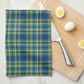 格子縞第33 キッチンタオル (四つ折り)