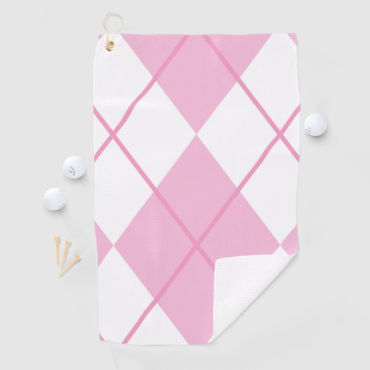 格子縞 ゴルフタオル (インサイチュ)