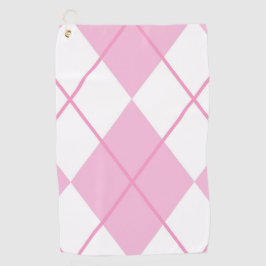 格子縞 ゴルフタオル