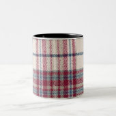 格子縞 ツートーンマグカップ (中央)