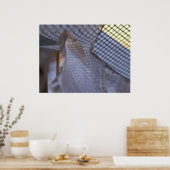 格子縞 ポスター (キッチン)