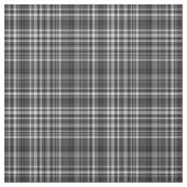格子縞 – 白黒10 ファブリック (見本)