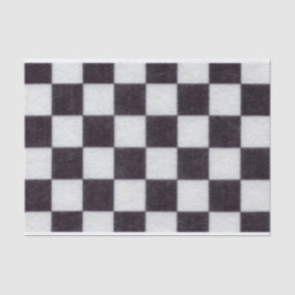 格子織物 薄葉紙