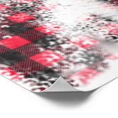 格子越しS型シールド ポスター (角)