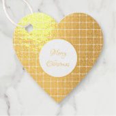 格子金箔 フェイバータグ (正面)