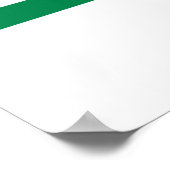 格子鉄球場グラフィック ポスター (角)