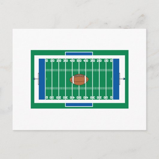 格子鉄球場グラフィック ポストカード (正面)