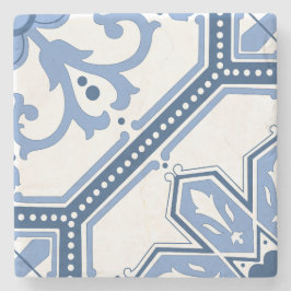 格子開花 ストーンコースター