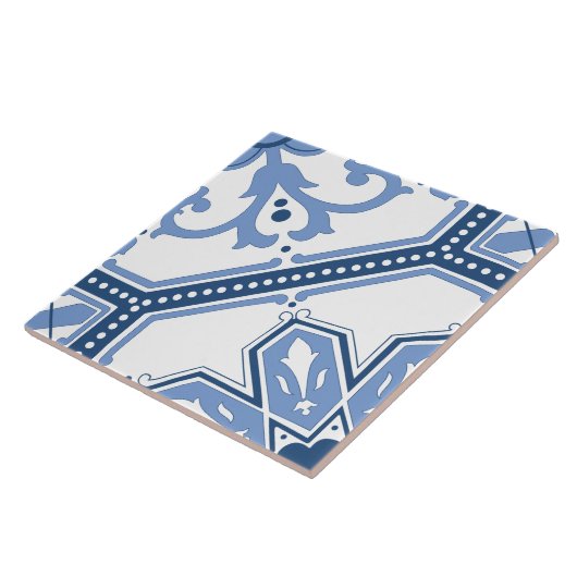 格子開花 タイル (側面)