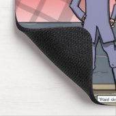 格子雲 マウスパッド (コーナー)