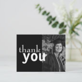 格安の卒業サンキューカード ポストカード (スタンド正面)