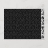 格安の結婚式の日付を保存 インビテーションポストカード (裏面)