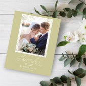 格安の繁栄金ゴールド効果オーナメント写真Newlywed