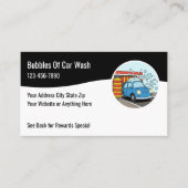 格安カ―ウォッシュ名刺 報酬デザイン 名刺 (正面)