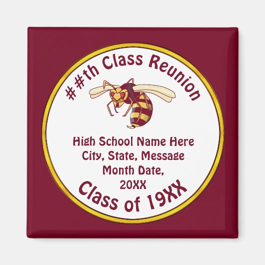 格安クラス懇親会ギフトアイディア磁石 マグネット (正面)