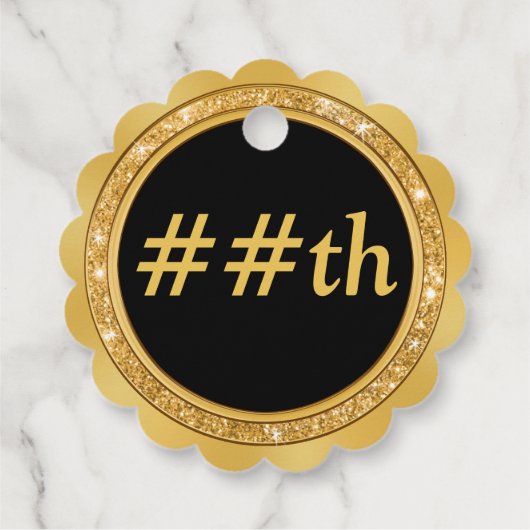 格安クラス懇親会テーブルの装飾アイディア フェイバータグ (裏面)