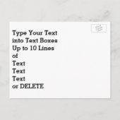 格安パーソナライズされたサッカー招待状、あなたのテキスト インビテーションポストカード (裏面)